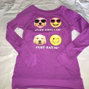 Justice Emoji Sweatshirt